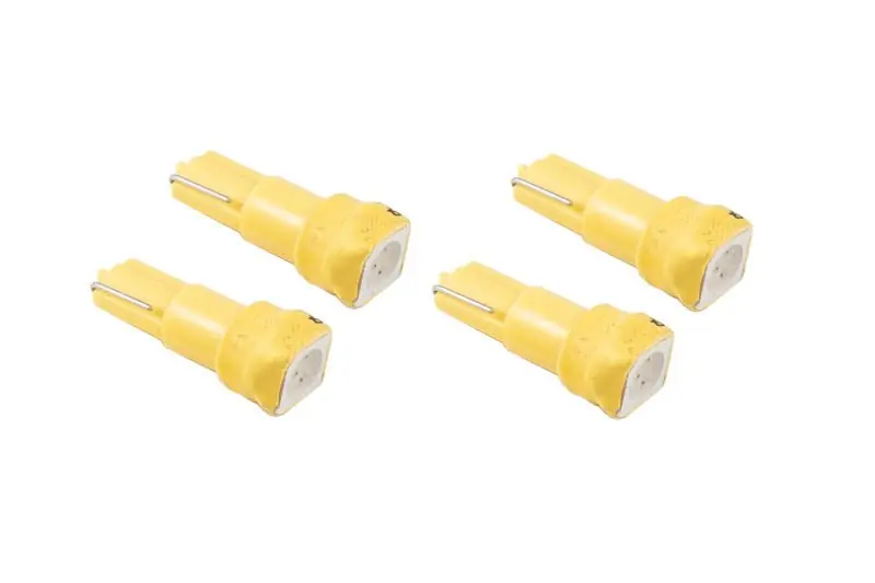 Diode Dynamics 74 SMD1 LED - Amber Set of 4 (DIODD0118Q)
