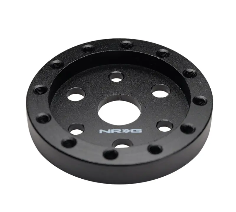 NRG 3 Hole to 6 Hole Steering Wheel Adapter 1/2in. - Black (NRGSRK-36BK)