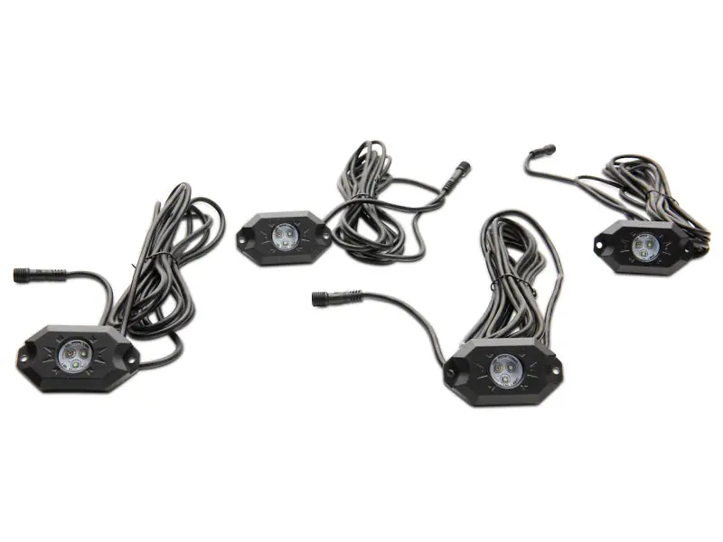 Raxiom Axial MultiColor Underbody Rock Light Kit w/ BTH Remote Universal (Some Adaptation Required) (RAXU5456)