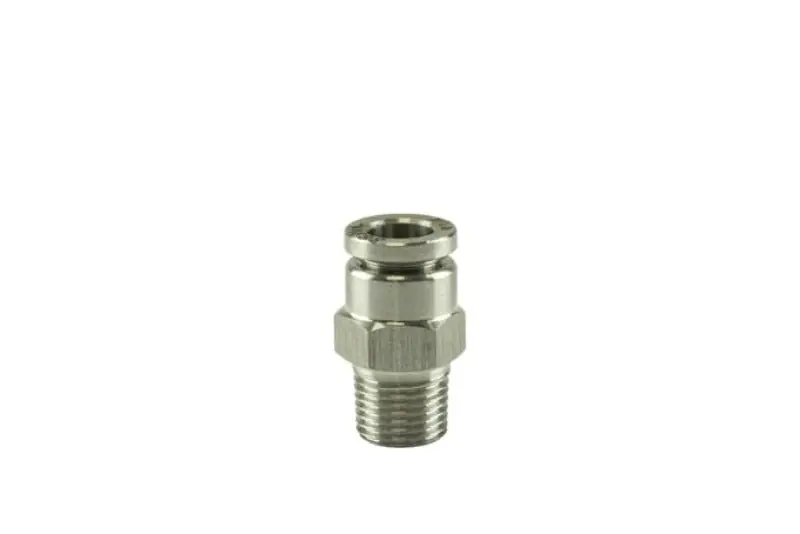 Turbosmart 1/8in NPT to Straight 1/4in Pushloc Stainless Steel (TURTS-0550-3053)