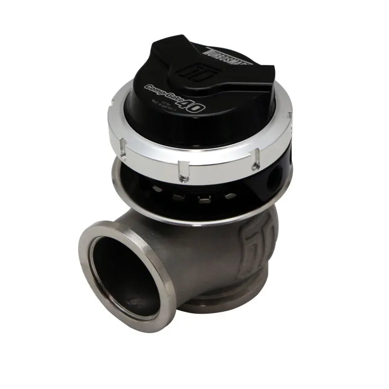 Turbosmart GenV CompGate40 7psi External Wastegate - Black (TURTS-0552-1002)