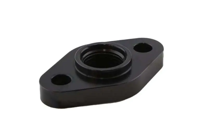 Turbosmart Billet Turbo Drain Adapter w/ Silicon O-Ring 52.4mm Mounting Hole Ctr Universal Fit (TURTS-0804-1012)