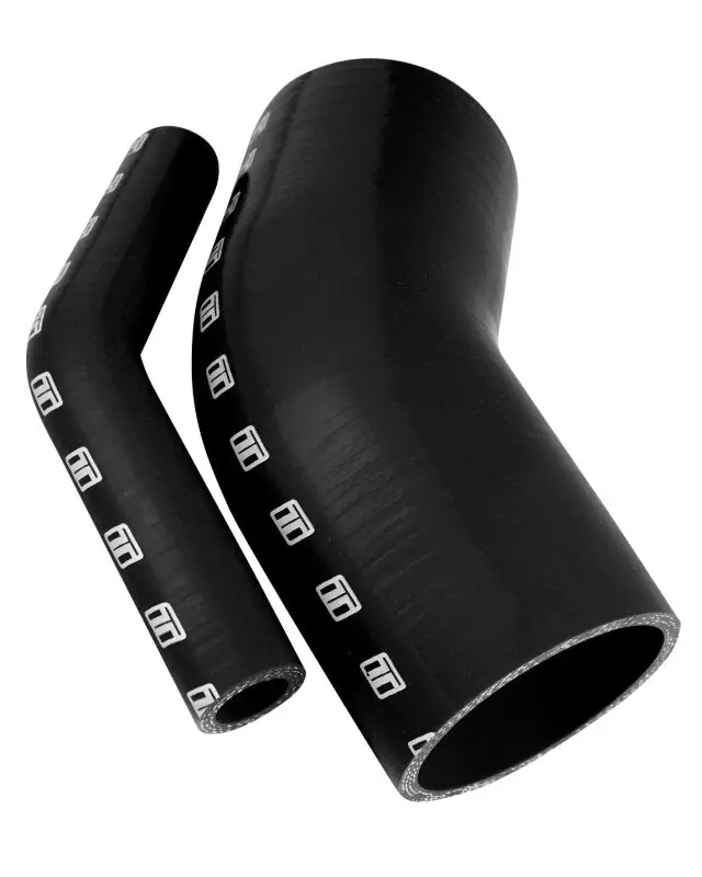 Turbosmart 45 Elbow 2.00 - Black Silicone Hose (TURTS-HE45200-BK)