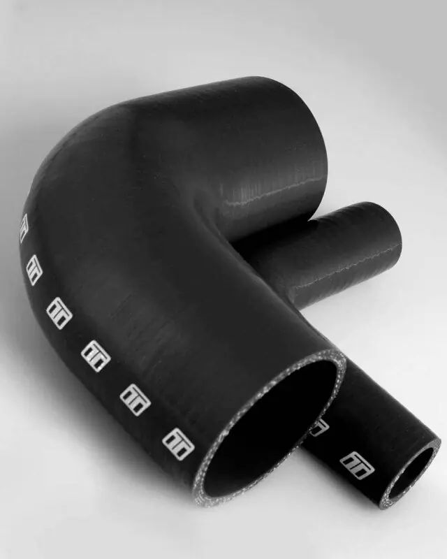 Turbosmart 90 Elbow 1.25 - Black Silicone Hose (TURTS-HE90125-BK)