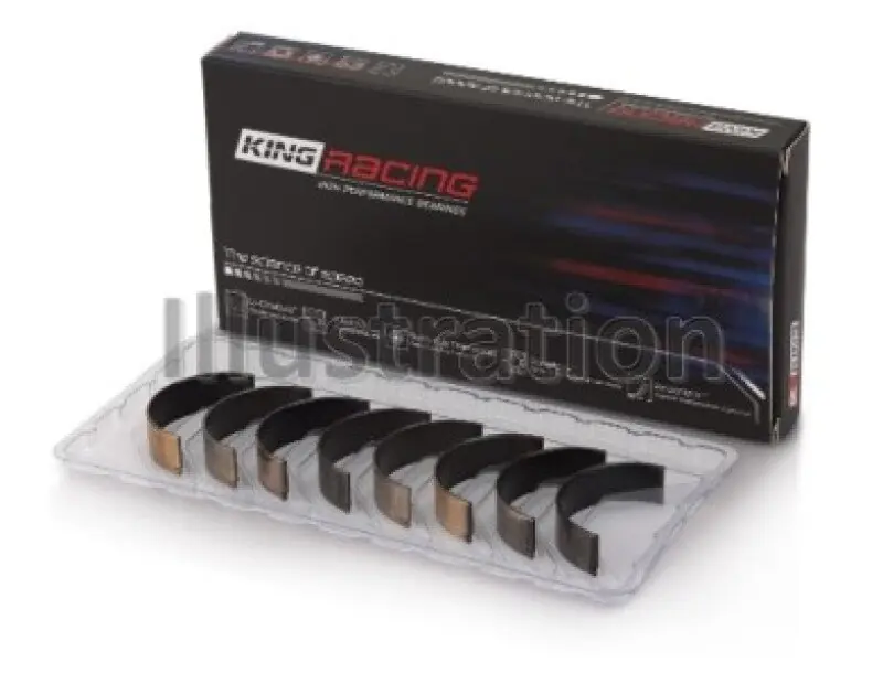 King Subaru EJ20/EJ22/EJ25 (Suites 52mm Journal Size) Tri-Metal Perf Rod Bearing Set - Size STD (KINGCR4125XPG)