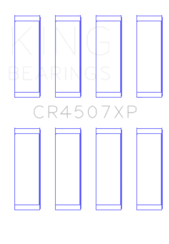 King Mazda Mzr 2.3L 16V / Ford Duratec 2.3L 16V Connecting Rod Bearing Set (KINGCR4507XPSTDX)
