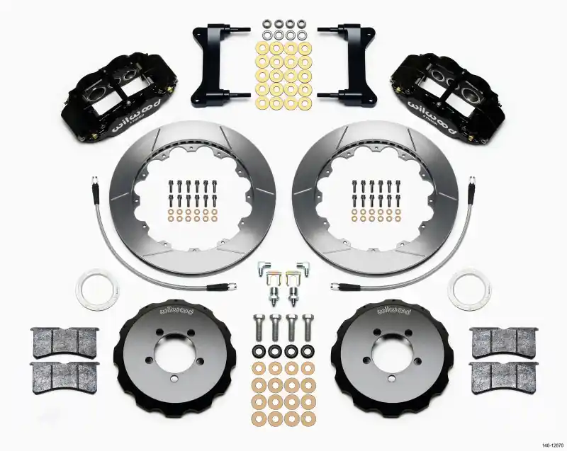 Wilwood Narrow Superlite 6R Front Hat Kit 12.88in 2012-Up Toyota / Scion FRS w/ Lines (WIL140-12870)