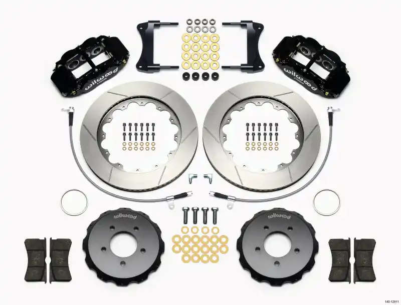 Wilwood Narrow Superlite 6R Front Hat Kit 14.00in 2005-Up Mazda Miata w/ Lines (WIL140-12911)