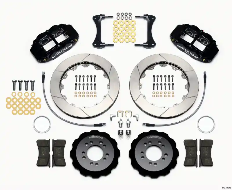 Wilwood Narrow Superlite 6R Front Hat Kit 13.06in 2008-up Hyundai Genesis Coupe w/Lines (WIL140-13043)