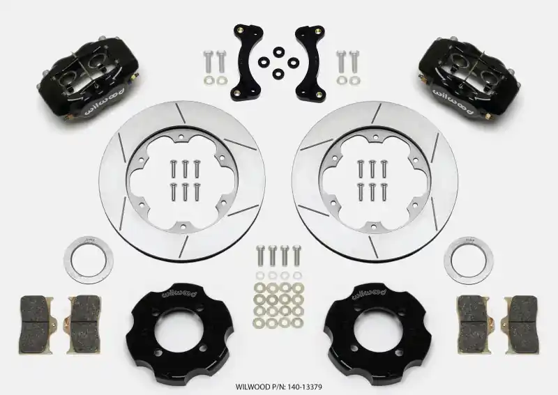 Wilwood Forged Dynalite Front Hat Kit 11.00in GT Rotor 95-05 Miata (WIL140-13379)