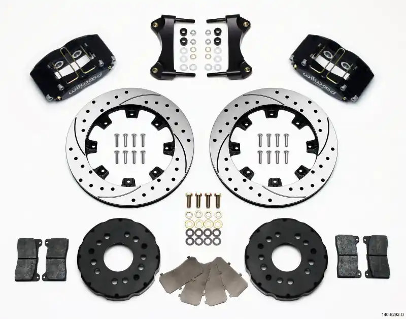 Wilwood Dynapro Radial Front Kit 12.19in Drilled 95-99 Mitsubishi Eclipse (*Line Kit Needed*) (WIL140-8292-D)