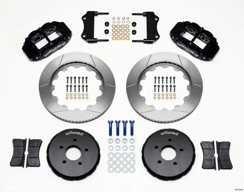 Wilwood Narrow Superlite 6R Front Hat Kit 14.00in Nissan 350Z/Fiti G35 (WIL140-9192)