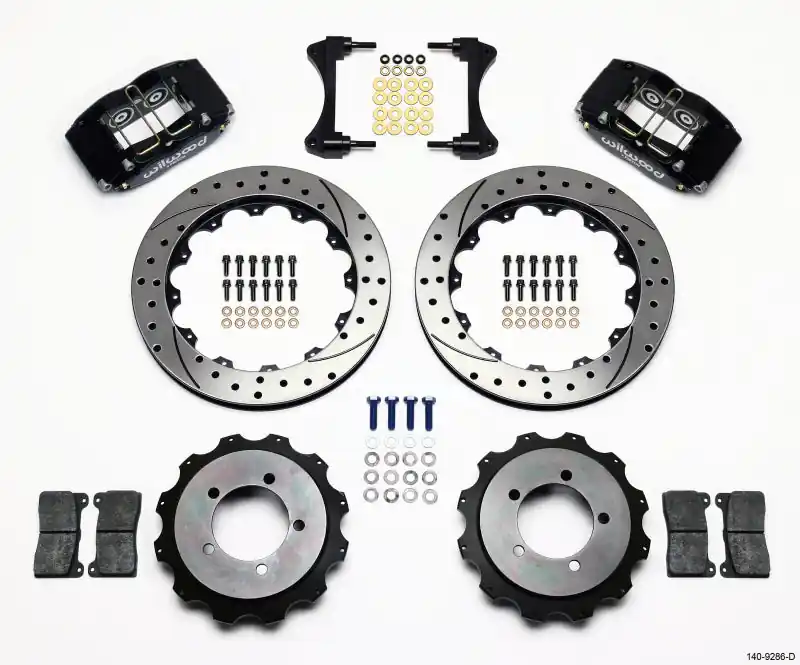 Wilwood Dynapro Radial Rear Kit 13.00in Drilled Mitsubishi EVO VIII (WIL140-9286-D)