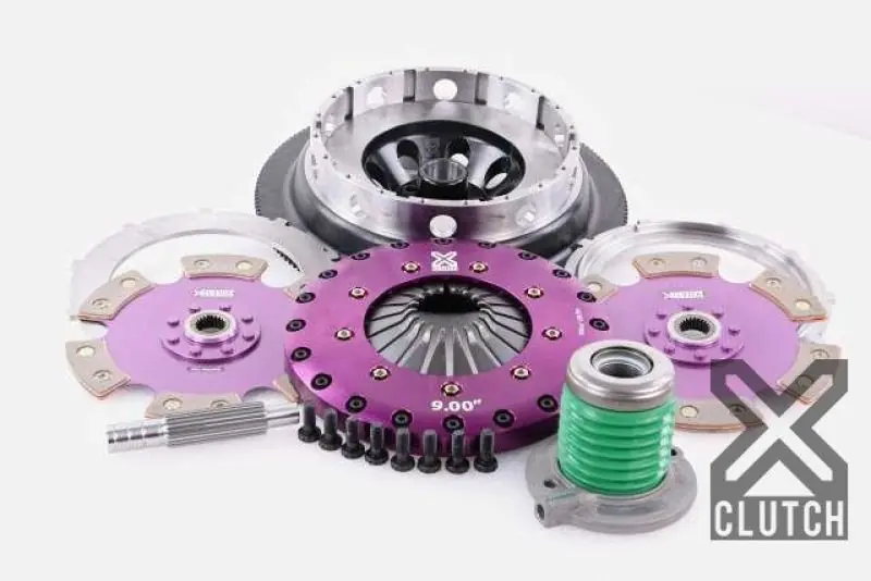 XClutch 18-24 Ford Mustang GT 5.0L 9in Twin Solid Ceramic Clutch Kit (XCLXKFD23658-2E)
