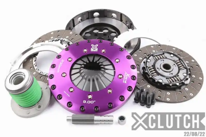 XClutch 15-23 Ford Mustang EcoBoost Premium 2.3L 9in Twin Sprung Organic Clutch Kit (XCLXKFD23697-2A)