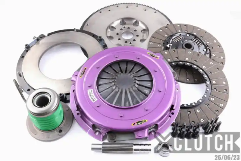XClutch 11-14 Ford Mustang GT 5.0L 10.5in Twin Sprung Organic Clutch Kit (XCLXKFD27655-2A)