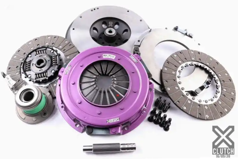 XClutch 18-24 Ford Mustang GT 5.0L 10.5in Twin Sprung Organic Clutch Kit (XCLXKFD27658-2A)