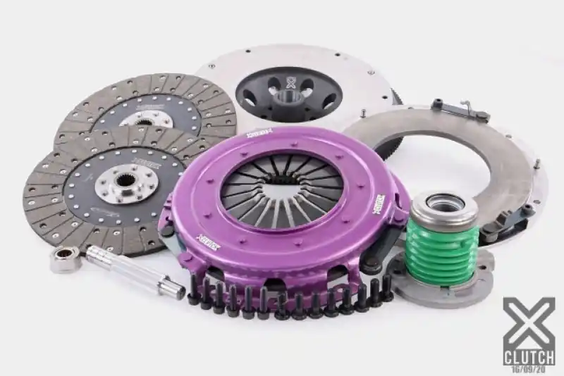 XClutch 18-24 Ford Mustang GT 5.0L 10.5in Twin Solid Organic Clutch Kit (XCLXKFD27658-2G)