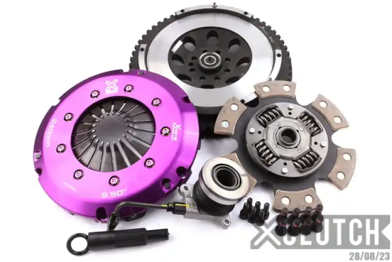 XClutch 10-12 Hyundai Genesis Coupe R-Spec 3.8L Stage 2R Extra HD Sprung Ceramic Clutch Kit (XCLXKHD24637-1R)
