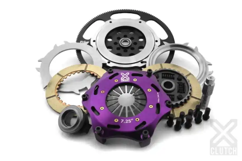 XClutch 17-21 Honda Civic Type R 2.0L 7.25in Twin Sprung Ceramic Clutch Kit (XCLXKHN18537-2B)