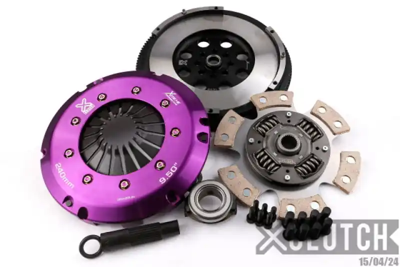 XClutch 17-21 Honda Civic 1.5L Stage 2R Extra HD Sprung Ceramic Clutch Kit (XCLXKHN24538-1R)