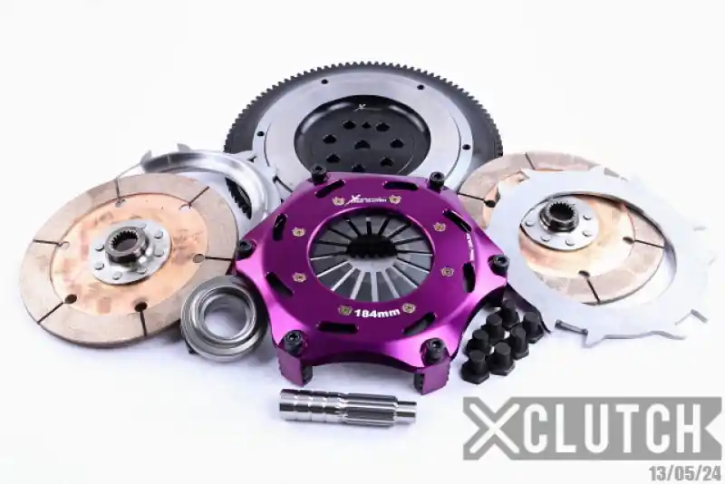 XClutch 91-96 Dodge Stealth ES 3.0L 7.25in Twin Solid Ceramic Clutch Kit (XCLXKMI18524-2E)
