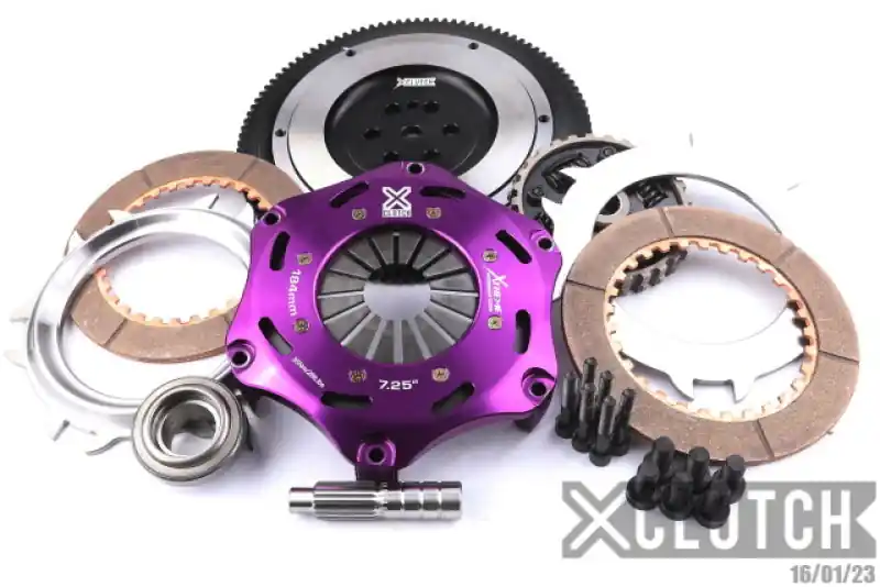 XClutch 90-92 Eagle Talon 2.0L 7.25in Twin Sprung Ceramic Clutch Kit (XCLXKMI18525-2B)