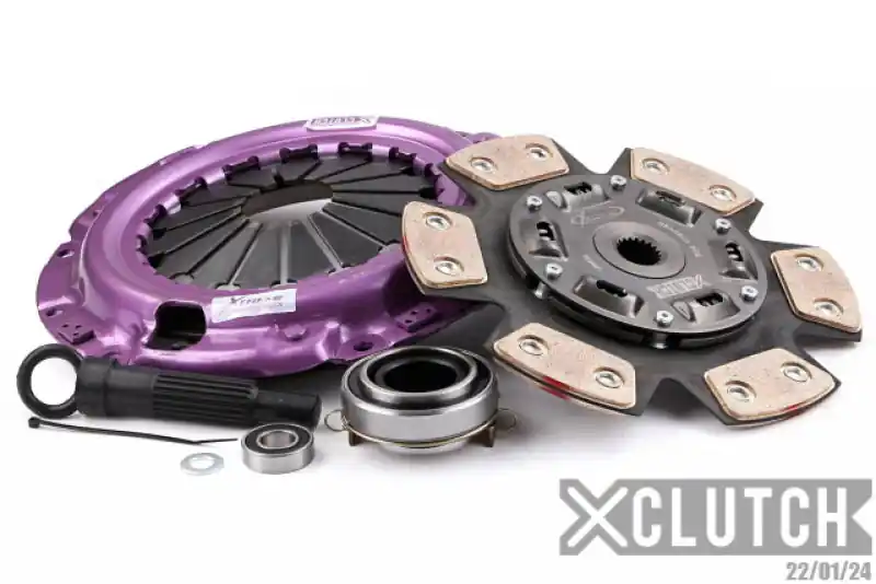 XClutch 91-96 Dodge Stealth ES 3.0L Stage 2R Extra HD Sprung Ceramic Clutch Kit (XCLXKMI23014-1R)