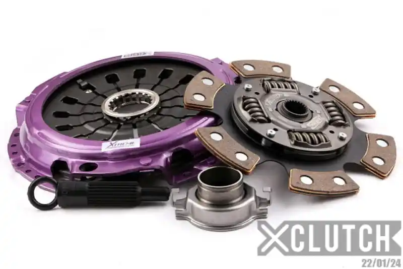 XClutch 01-04 Mitsubishi Eclipse Spyder GT 3.0L Stage 2 Sprung Ceramic Clutch Kit (XCLXKMI24003-1B)