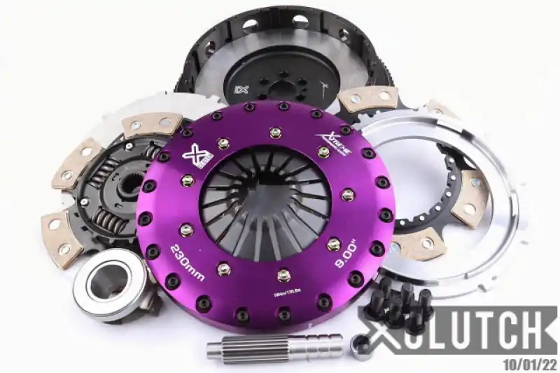 XClutch 06-07 Mazda Mazdaspeed 3 2.3L Turbo 9in Twin Sprung Ceramic Clutch Kit (XCLXKMZ23530-2B)
