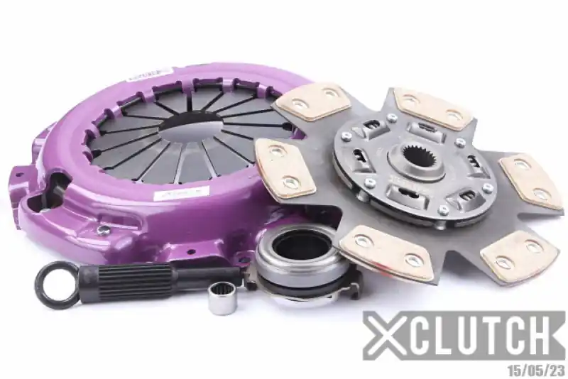 XClutch 87-91 Mazda RX-7 Turbo 1.3L Stage 2 Sprung Ceramic Clutch Kit (XCLXKMZ24004-1B)
