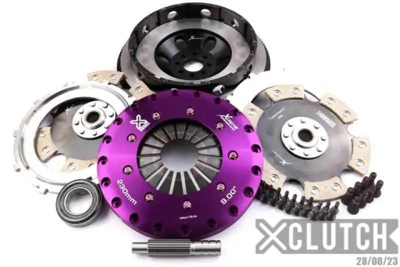 XClutch 03-06 Nissan 350Z 3.5L 9in Twin Solid Ceramic Clutch Kit (XCLXKNI23543-2E)