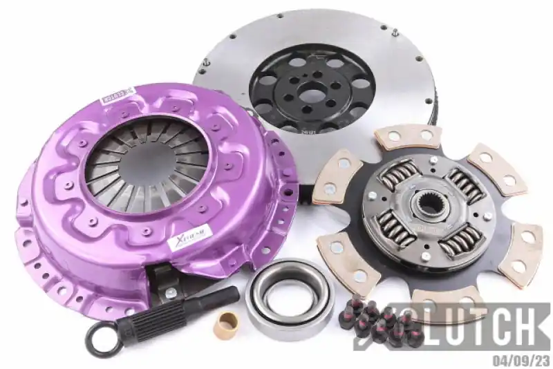XClutch 91-98 Nissan 240SX SE 2.4L Stage 2R Extra HD Sprung Ceramic Clutch Kit (XCLXKNI24501-1R)