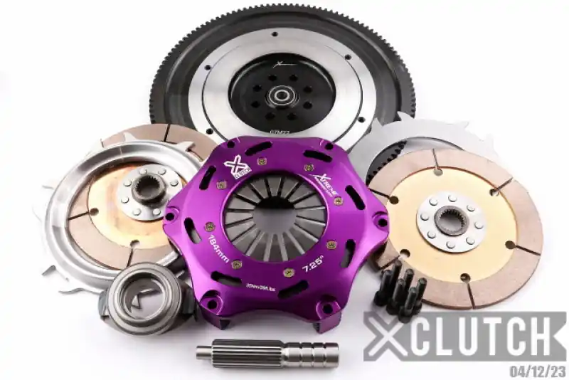 XClutch 15-17 Subaru WRX Base 2.0L 7.25in Twin Solid Ceramic Clutch Kit (XCLXKSU18526-2E)