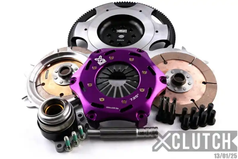 XClutch 23-24 Toyota GR Corolla Morizo Edition 1.6L 7.25in Twin Solid Ceramic Clutch Kit (XCLXKTY18628-2E)