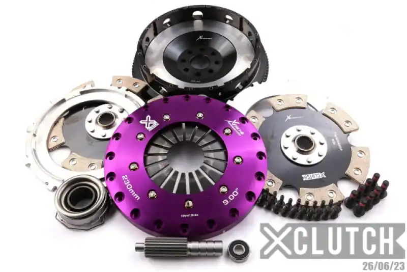 XClutch 02-05 Lexus IS300 Base 3.0L 9in Twin Solid Ceramic Clutch Kit (XCLXKTY23533-2E)