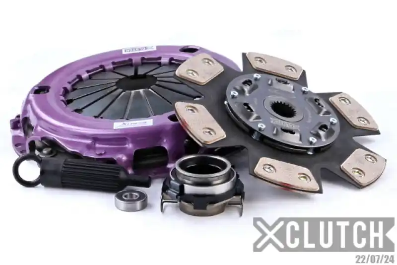 XClutch 93-97 Toyota Supra Base 3.0L Stage 2R Extra HD Sprung Ceramic Clutch Kit (XCLXKTY24034-1R)