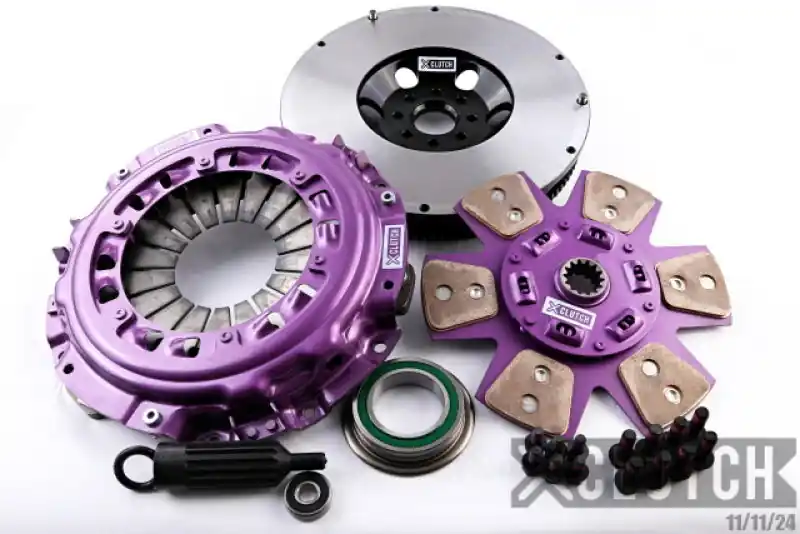 XClutch 93-95 Toyota Supra Twin Turbo 3.0L Stage 2R Extra HD Sprung Ceramic Clutch Kit (XCLXKTY25502-1R)
