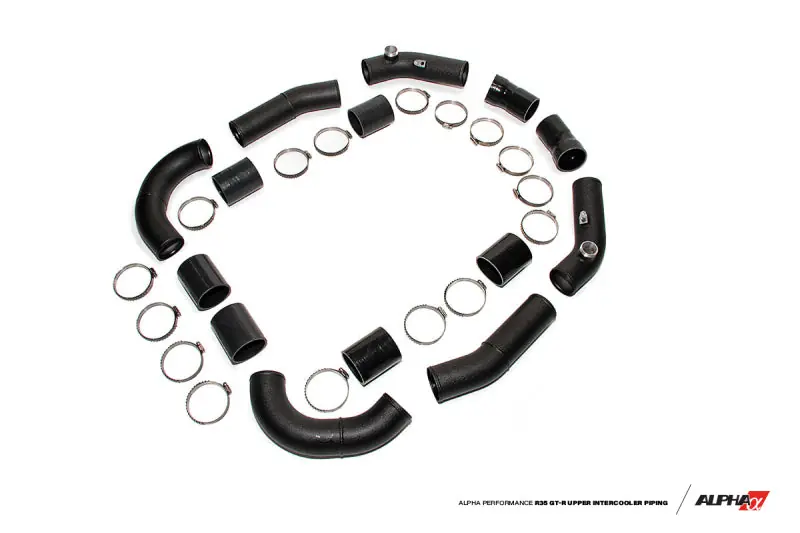 AMS Performance 2009+ Nissan GT-R R35 Alpha Upper I/C Pipe (Use w/Alpha I/C / TiAL Flange) (AMSALP.07.09.0006-1)