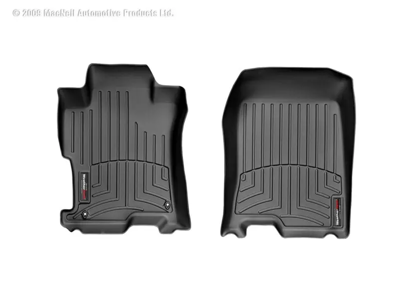 WeatherTech 08-12 Honda Accord Front FloorLiner - Black (WET441481)