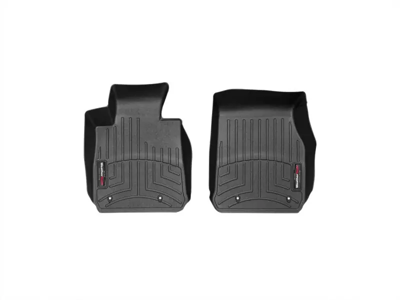 WeatherTech 12+ BMW 3-Series Front FloorLiner - Black (WET444101)