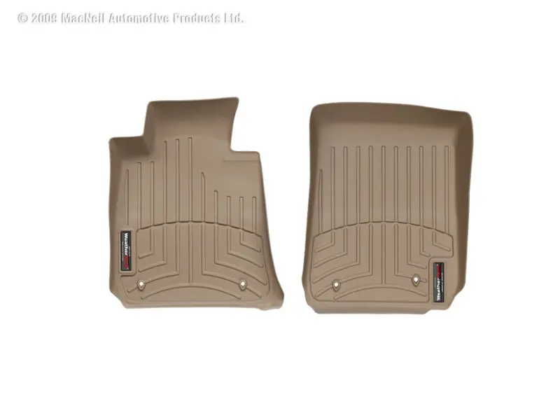 WeatherTech 06-12 BMW 335i Front FloorLiner - Tan (WET451581)