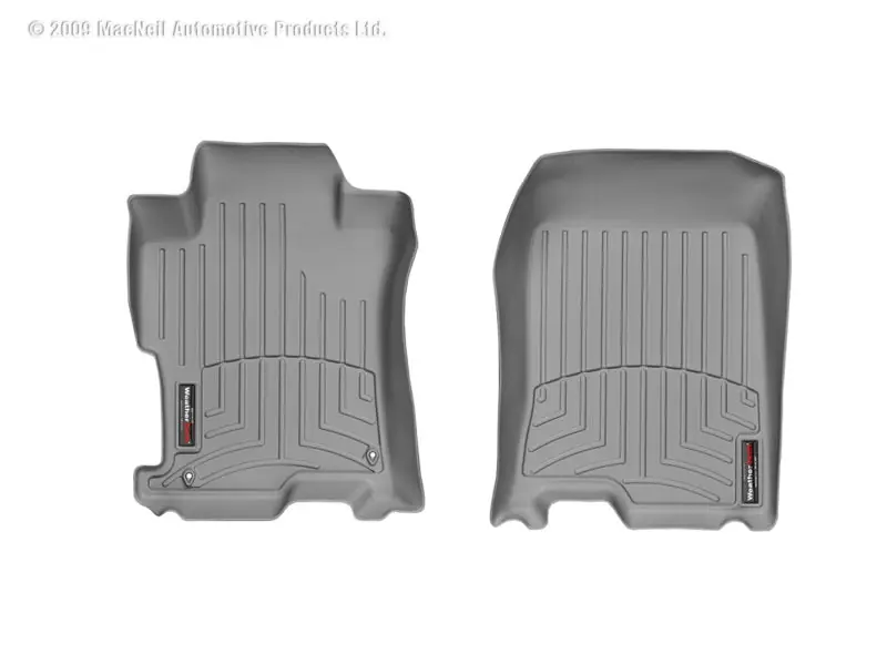 WeatherTech 08-12 Honda Accord Front FloorLiner - Grey (WET461481)