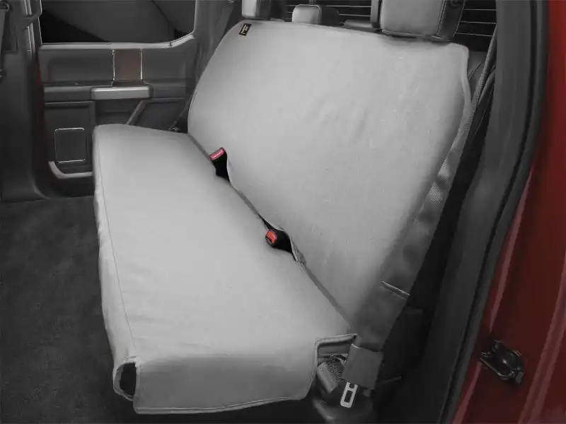 WeatherTech 05-10 Dodge RAM 1500 / 07-10 Ford F-250 / 04-15 Nissan Titan Gray Rear Seat Protector (WETDE2030GY)
