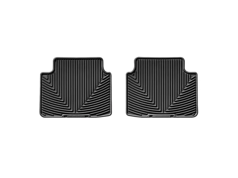 WeatherTech 08-12 Honda Accord Rear Rubber Mats - Black (WETW150)