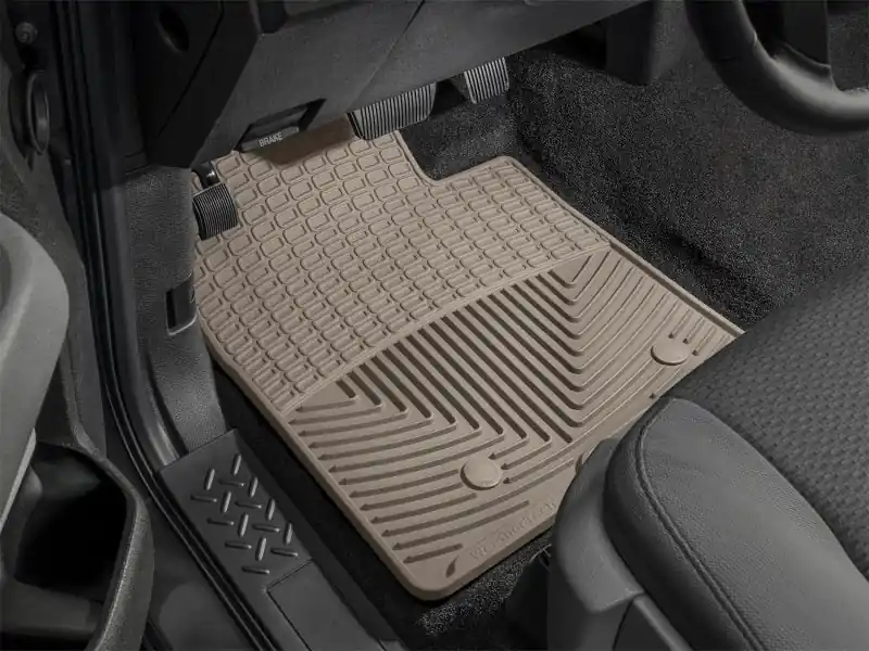 WeatherTech 10+ Ford Mustang Front Rubber Mats - Tan (WETW178TN)