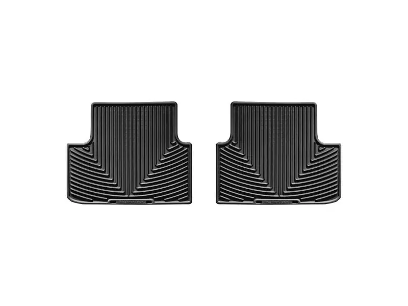 WeatherTech 08-12 Honda Accord Rear Rubber Mats - Black (WETW198)