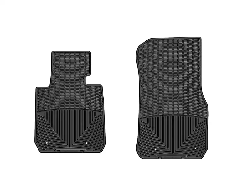 WeatherTech 12+ BMW 3-Series (F30) Front Rubber Mats - Black (WETW267)