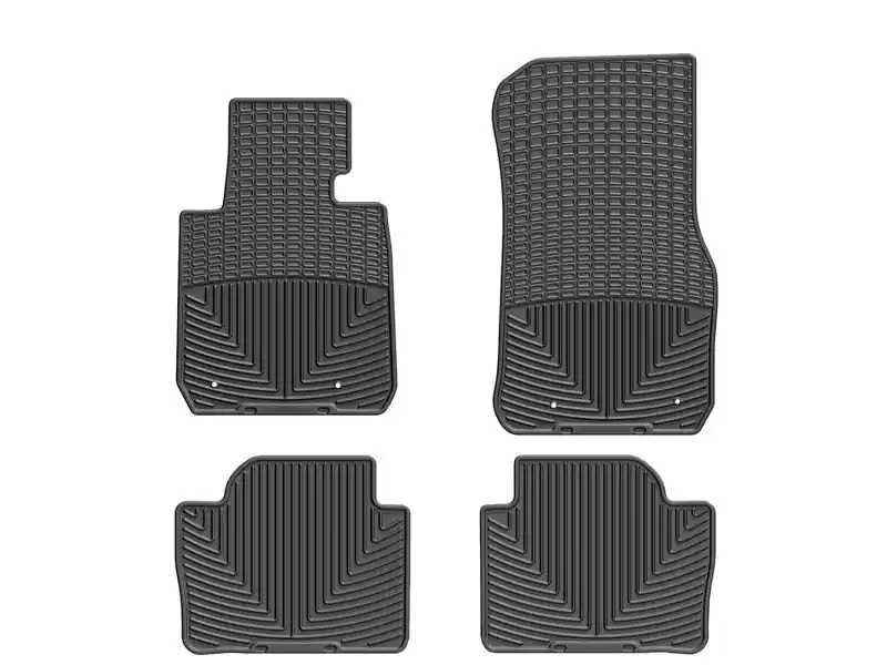 WT Rubber Mats - Front - Blk (WETW267-W268)