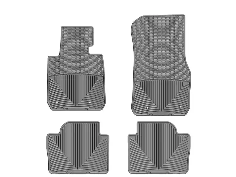 WT Rubber Mats - Front - Grey (WETW267GR-W268GR)